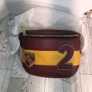 Loungefly Quidditch Uniform Ron Weasley Harry Potter Belt Hip Bag New